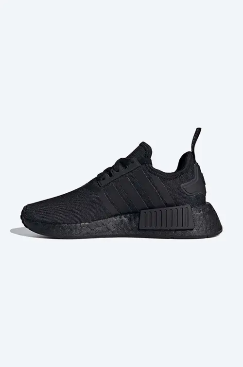 Кроссовки adidas Originals NMD_R1 J H03994 цвет чёрный H03994-black