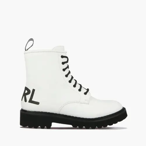 Женские Karl Lagerfeld Troupe Brush Logo Boot KL45450 011