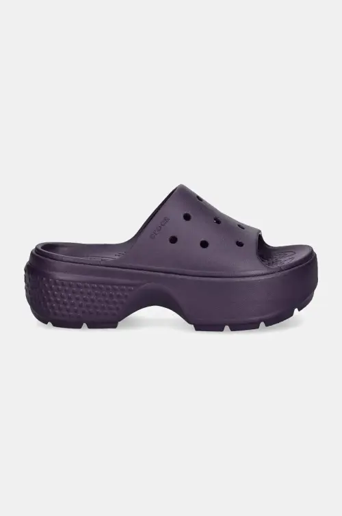 Шлепанцы Crocs Stomp Slide цвет фиолетовый 209346.5AS