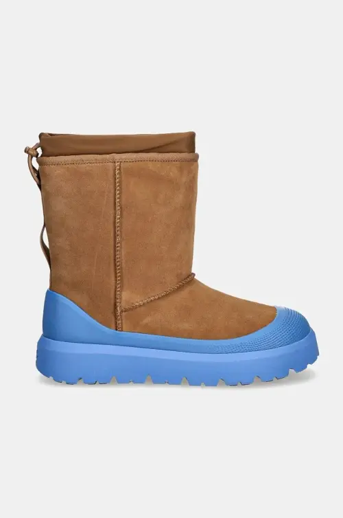 Зимние сапоги UGG Classic Short Weather Hybrid цвет коричневый 1143992-CBG