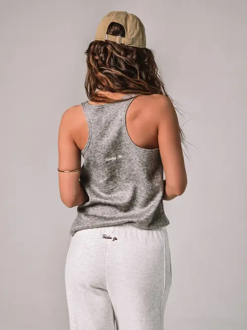 Майка Tassha Yu Box Top Angora Dark Grey 