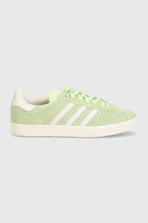 Замшевые кроссовки adidas Originals Gazelle 85 цвет зелёный IG6222