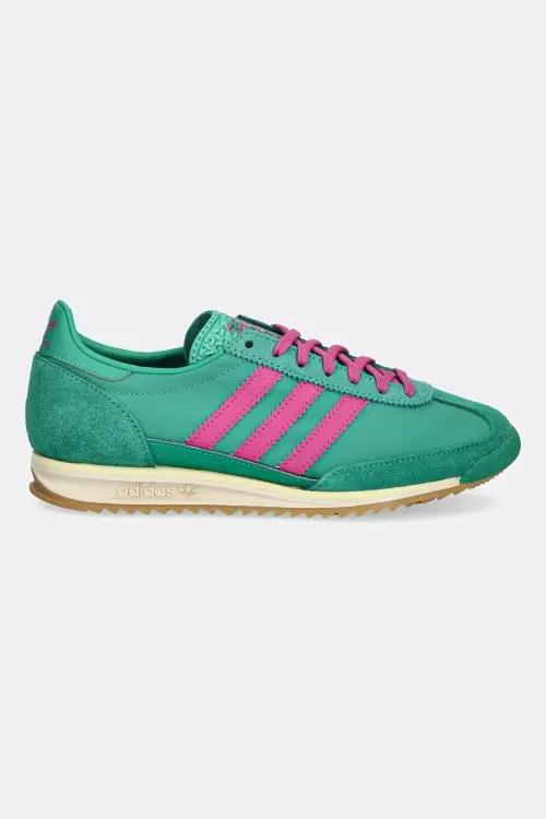 Кроссовки adidas Originals SL 72 OG цвет зелёный JQ6417