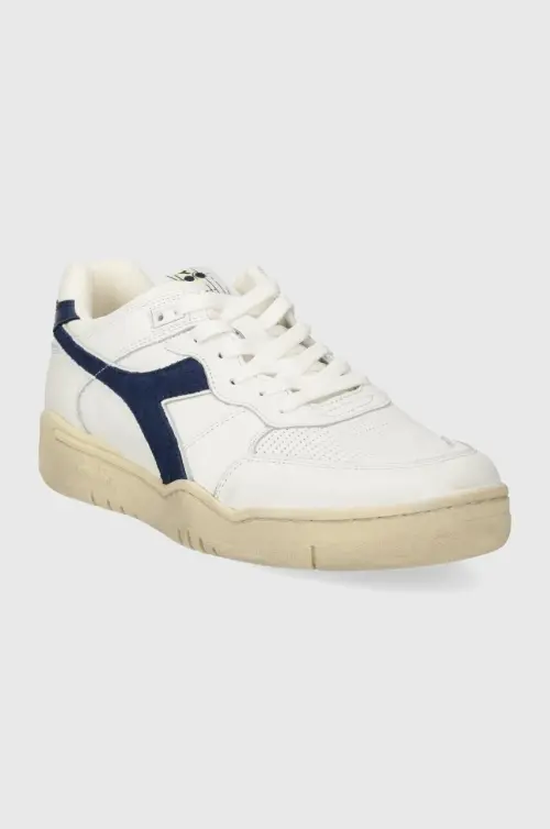 Кожаные кроссовки Diadora B.560 Used цвет белый 201.180117.C1494