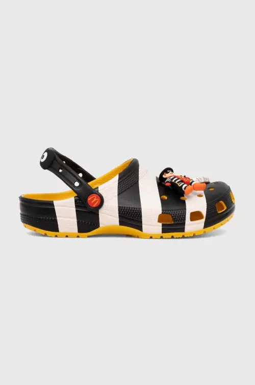 Шлепанцы Crocs Crocs x McDonald’s Hamburglar Clog цвет чёрный 209393.BLW