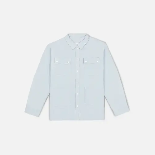 Рубашка Tassha Yu 4PF Shirt Off-Blue 