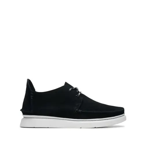 Clarks Seven Black Suede 26142687