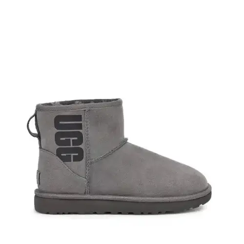 UGG Classic Mini Rubber Logo 1108231 GRY