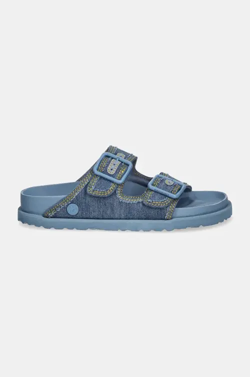 Шлепанцы Birkenstock 1774 Arizona Stone Washed Denim женские 1028844