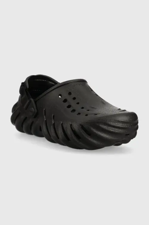 Шлепанцы Crocs Echo Clog цвет чёрный 207937