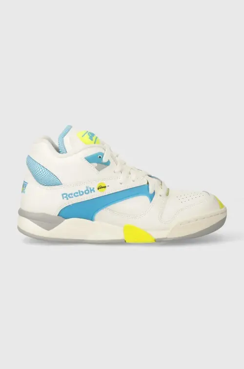 Кожаные кроссовки Reebok Classic Court Victory Pump цвет белый 100203275