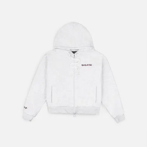Худи Tassha Yu S&C Baby Hoodie White Melange 