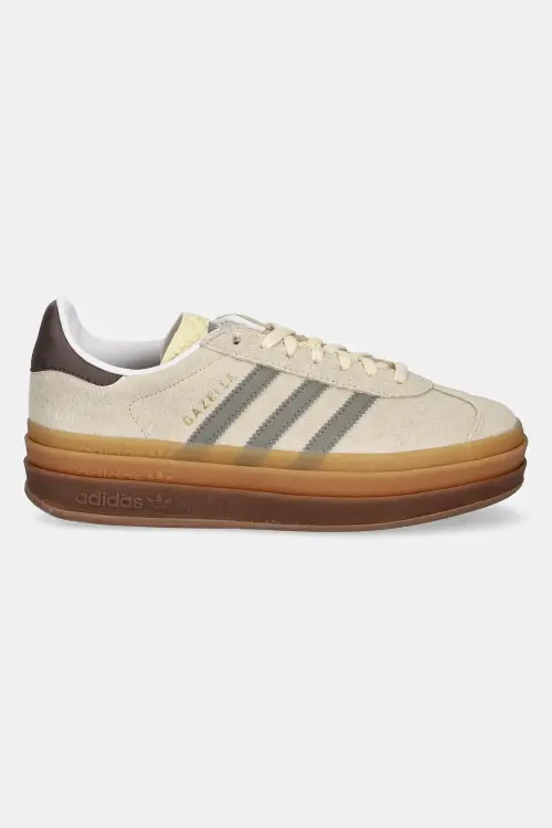 Кроссовки adidas Originals Gazelle Bold женские цвет бежевый JI2696