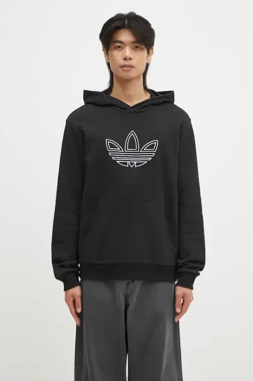 Хлопковая кофта adidas Originals Outline Hoodie