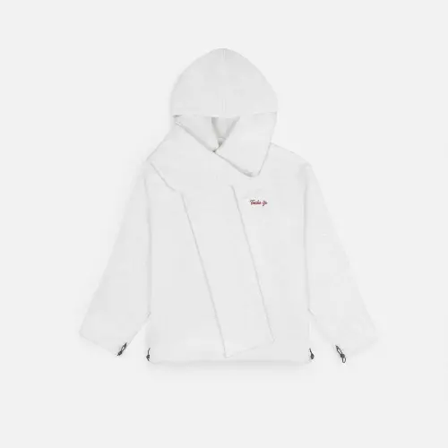 Худи Tassha Yu Scarf Hoodie Butter Melange 
