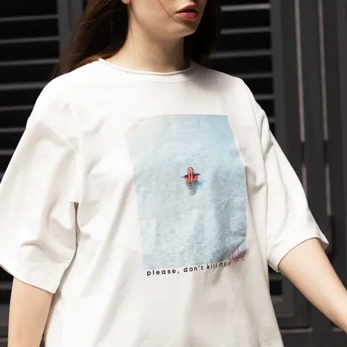 Tassha Yu PDKMV Tee Milk White 