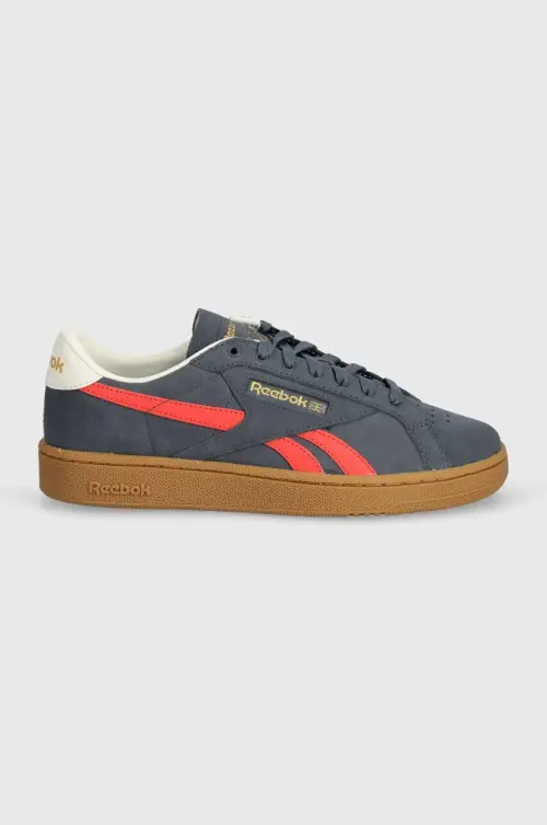 Замшевые кроссовки Reebok Classic Club C Grounds Uk цвет зелёный 100074847