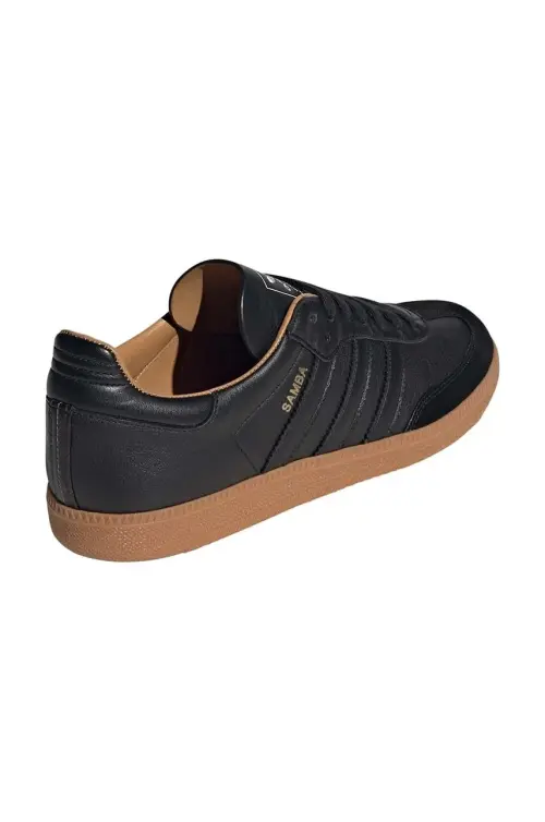 Кроссовки adidas Originals Samba OG MiI цвет чёрный