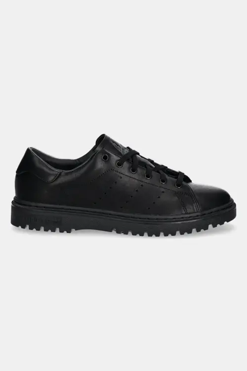 Кожаные кроссовки adidas Originals Stan Smith Freizeit цвет чёрный JI1496