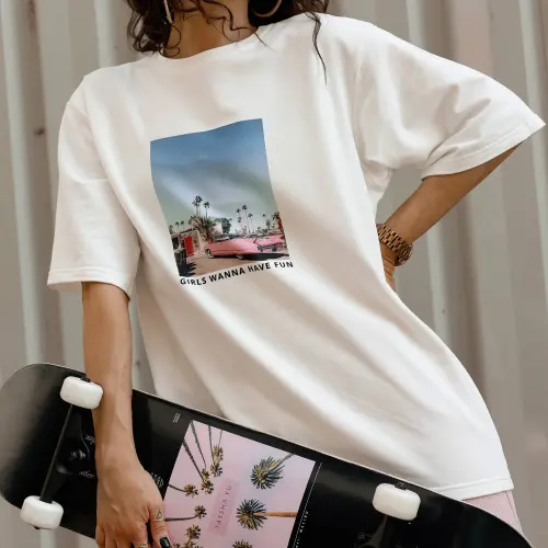 Tassha Yu GWHF Tee Milk White 