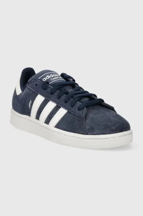 Замшевые кроссовки adidas Originals Campus 2 цвет синий ID9839
