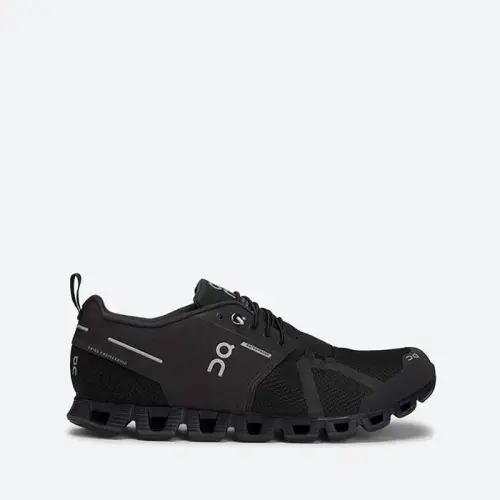 Женские On Running Cloud Waterproof 1999986 BLACK/LUNAR