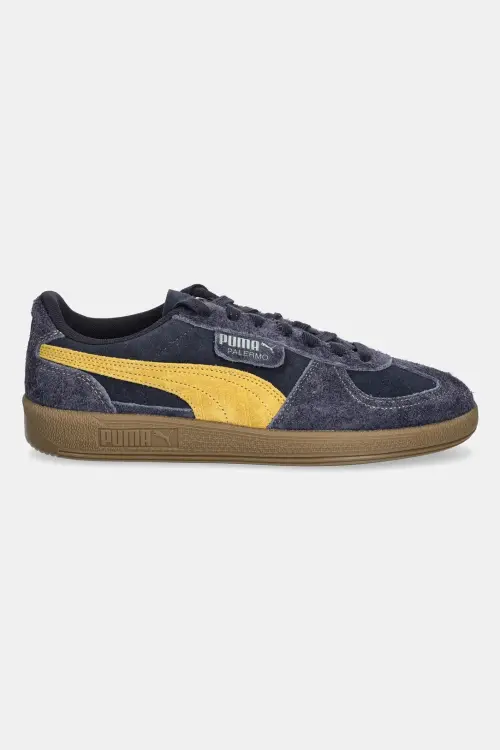Замшевые кроссовки Puma Palermo цвет фиолетовый 401366