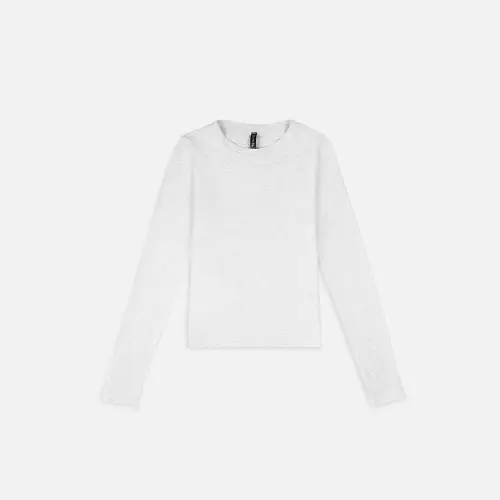 Лонгслив Tassha Yu Bloom Longsleeve White Melange 