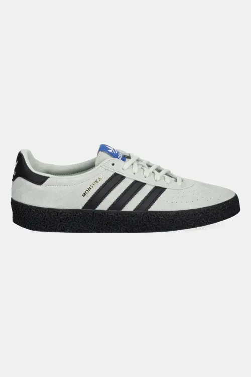 Замшевые кроссовки adidas Originals Montreal RM цвет зелёный