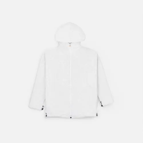 Худи Tassha Yu Front Zip Hoodie Butter Melange 