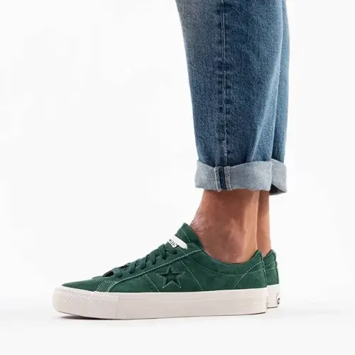 Converse ONE STAR PRO REFINEMENT SAP GREEN 168654C