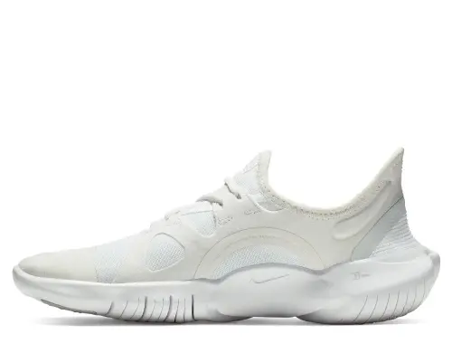 Nike Free RN 5.0 W Платиново-Белые