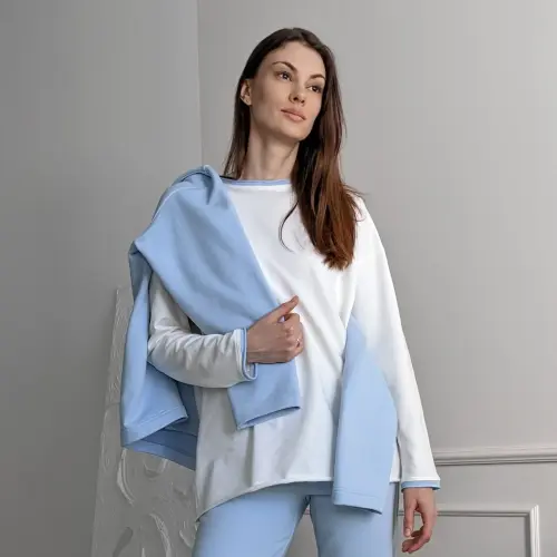 Лонгслив Tassha Yu Base Longsleeve Milk White + SITL 