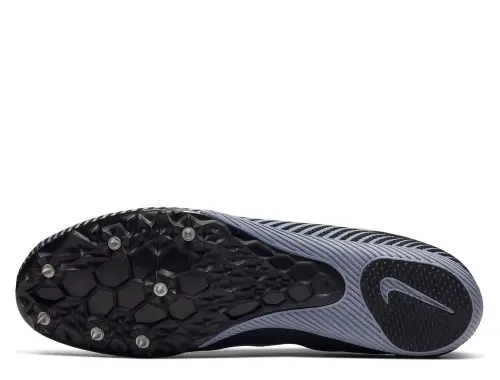 Nike Zoom Rival M 9 U Черно-Серебристые