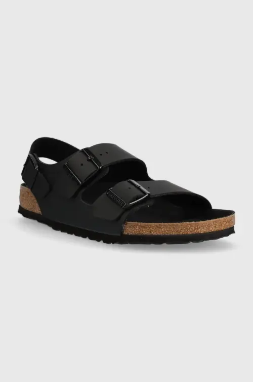 Сандалии Birkenstock Milano мужские цвет чёрный 1024997