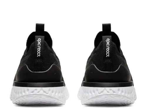 Nike Epic Phantom React Flyknit M Бело-Черные