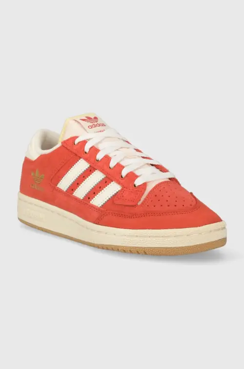 Замшевые кроссовки adidas Originals Centennial 85 цвет красный FZ5878-green