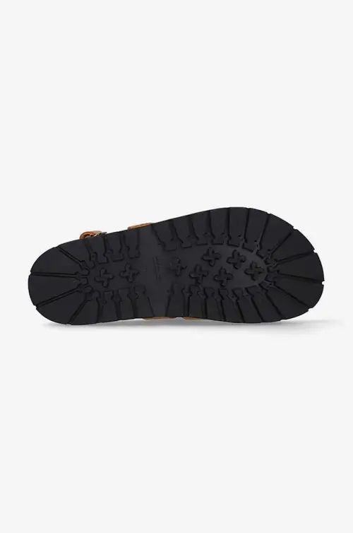 Замшевые сандалии A.P.C. Sandales Noe мужские цвет коричневый PXBAH.H51057-CARAMEL