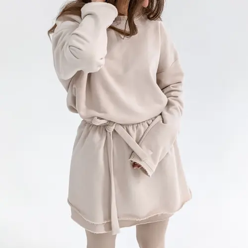 Свитшот Tassha Yu Sweetheart Royal Beige 
