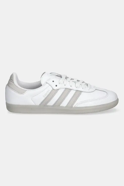 Кожаные кроссовки adidas Originals Samba OG цвет белый JI3206
