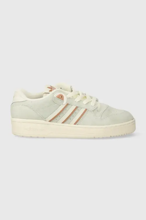 Замшевые кроссовки adidas Originals Rivalry Low W цвет серый IF6258
