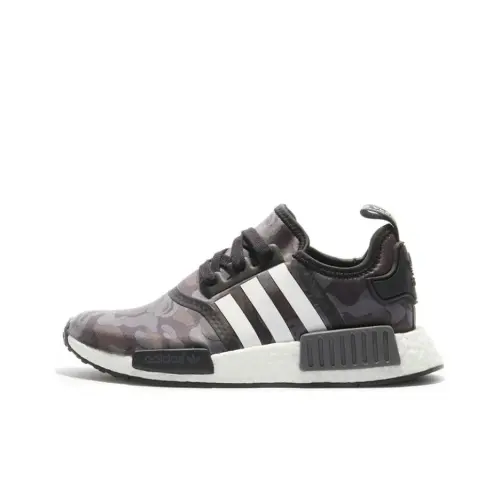 Bape x adidas originals NMD_R1 Black Camo 