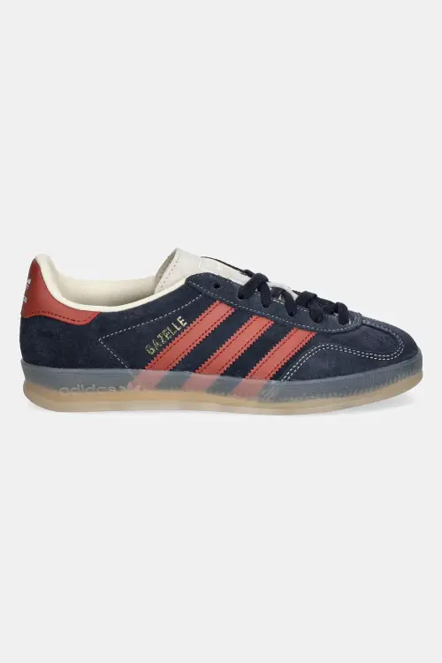 Замшевые кроссовки adidas Originals Gazelle Indoor цвет синий JH5404