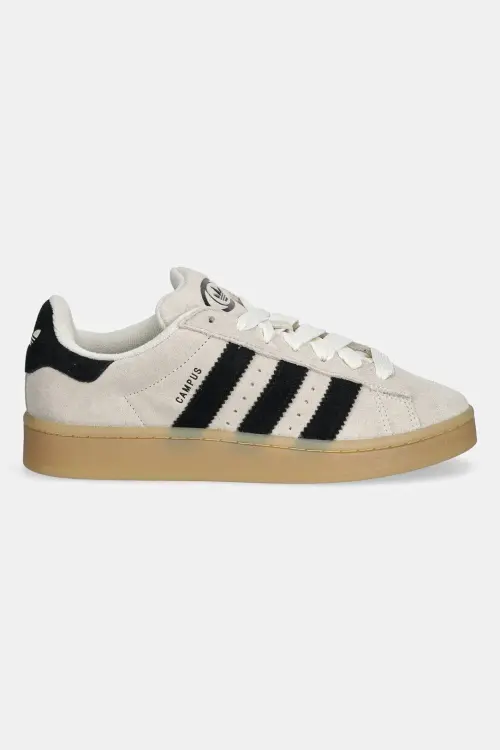 Замшевые кроссовки adidas Originals Campus 00S цвет бежевый JQ8356