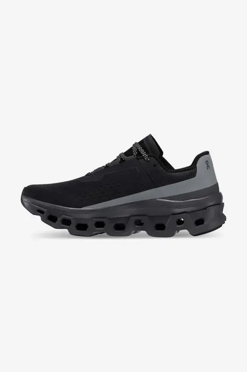 Кроссовки ON running On Running Cloudmonster 6298394 BLACK цвет чёрный