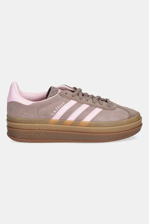 Кроссовки adidas Originals Gazelle Bold W цвет коричневый JQ6436