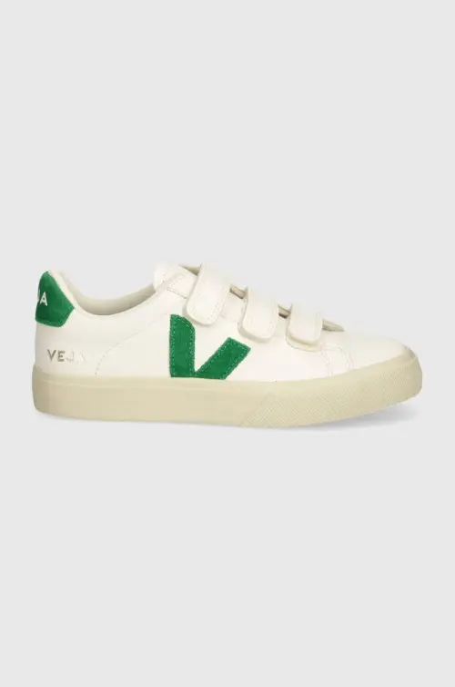 Кожаные кроссовки Veja Recife Logo цвет белый RC0503697A