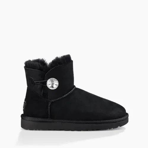 UGG Mini Bailey Button Bling 1016554 BLK
