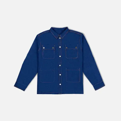 Рубашка Tassha Yu 4PF Shirt Indigo 