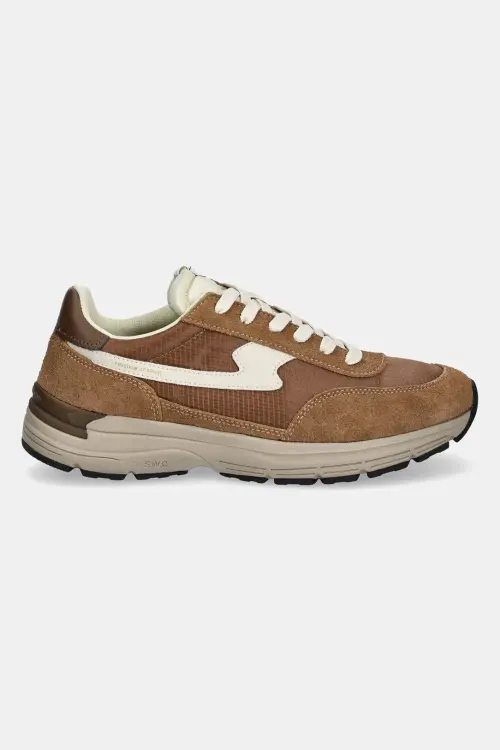 Кроссовки Stepney Workers Club Osier S-Strike Suede Mix мужские цвет коричневый YP04205